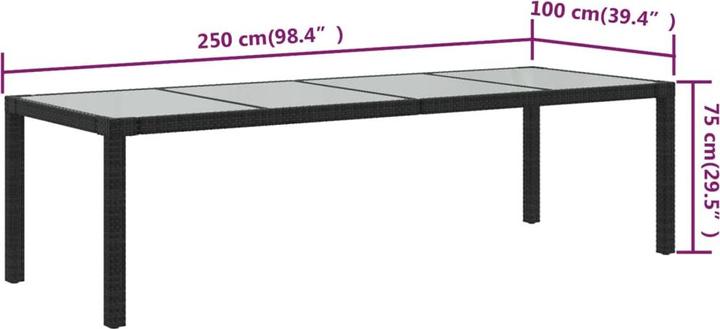 Produktbild vidaXL Anne (250 x 100 x 75 cm)