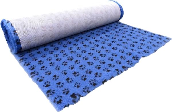 Produktbild Companion ProFleece blå m. sorte poter rulle ca. 16x1,5 m