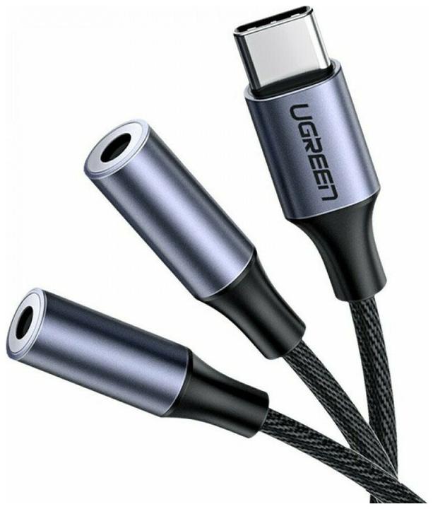 Ugreen USB-C - 3.5mm socket (0.25 m, 3.5mm jack (AUX))