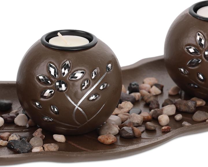 Produktbild Relaxdays Teelichthalter (50.5 x 19 x 8.5 cm)