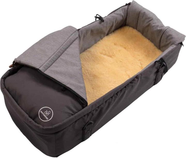 Naturkind Inserto per nido e cesto per bambini, imbottitura in lana di pecora