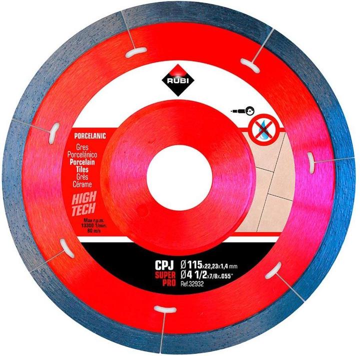 Actual product image Rubi Cutting disc superpro r32932