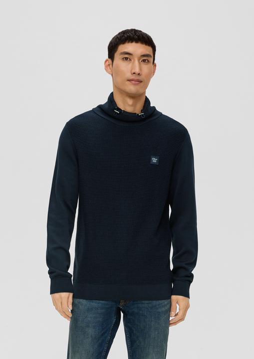 Produktbild s.Oliver Strickpullover mit Jersey-Ärmeln (XXL)