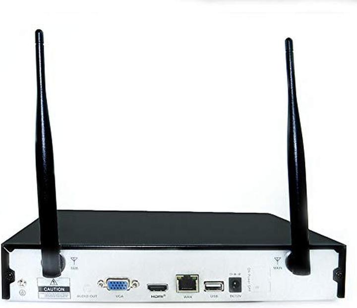 Produktbild Inkovideo 4 Kanal WLAN Überwachungs Komplettset (1920 x 1080 Pixels)