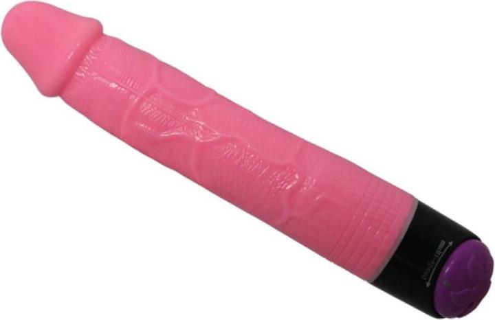 Productafbeelding Baile Kleurrijke Seks Realistische Vibrator Roze 23 cm