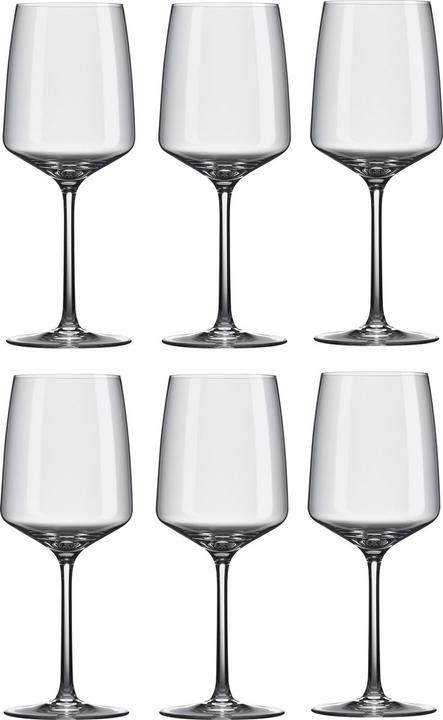Immagine prodotto GCS RONA Vista Luxe Wijnglas 400ML Gehard Kristalglas - 6 stuks (6839) (40 cl, 6 Occhiali, Bicchieri da vino bianco, Bicchieri da vino rosso)