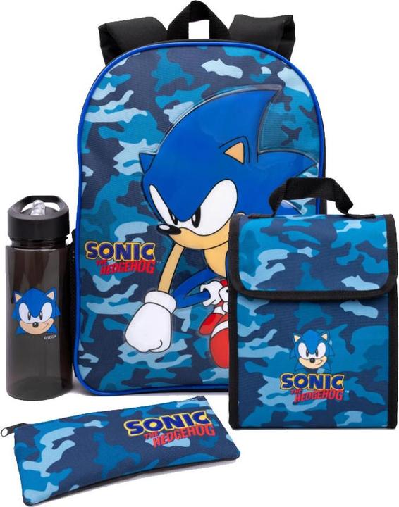 Immagine prodotto Sonic The Hedgehog Set di zaini mimetici