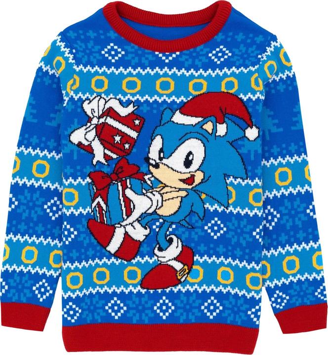 Produktbild Sonic The Hedgehog Pullover weihnachtliches Design (140)