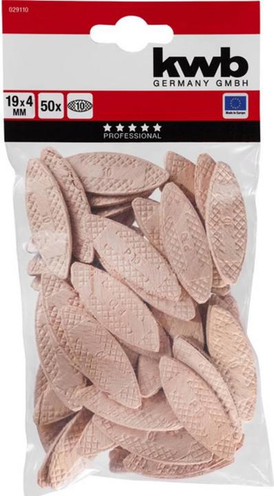 Productafbeelding kwb Houten verbindingsplaten (50 Pcs.)