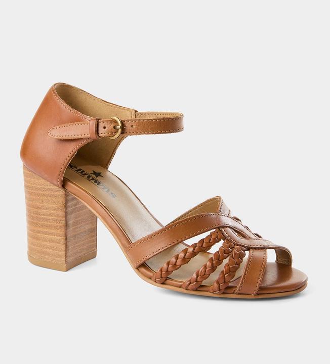Produktbild Joe Browns Leather Ankle Strap Open Toe Shoes (41)
