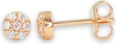 Produktbild Muau Ohrstecker Rotgold 750/18K Diamant 0.15ct. (750/18K Rotgold)
