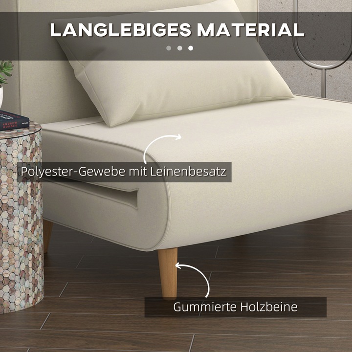 Produktbild Homcom Schlafsofa Sofabett (Bettsofa)