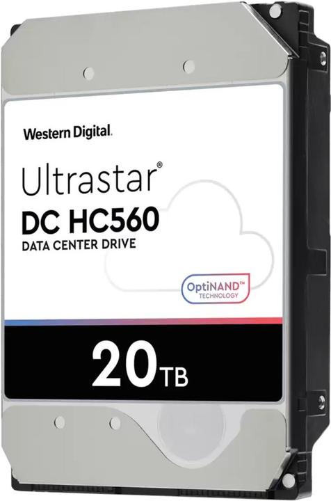 Image du produit WD DH HC560 20TB 512MB SATA 512E SE NP3 (20 To, 3.5")