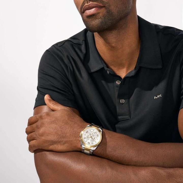 Actual product image Michael Kors Analog Chronograph Display with Mineral Glass and Water Resistance (Chronograph, 44 mm)