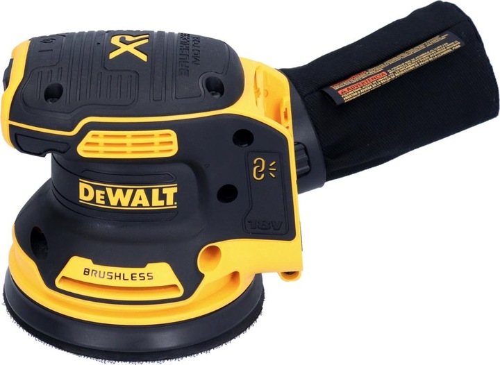 Productafbeelding DeWalt DCW 210 N accu excentrische schuurmachine 18 V 125 mm borstelloos Solo + 1x Toolbrothers TURTLE (Excentrische schuurmachine)