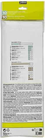 Produktbild Pebeo 20 flache + runde ML-Bürsten Poly+SBB