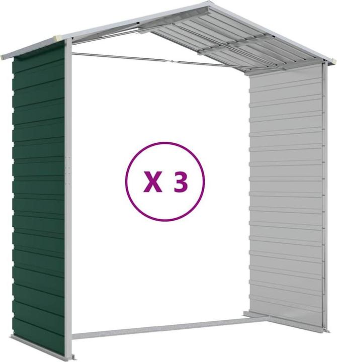 Produktbild vidaXL Gartenschuppen