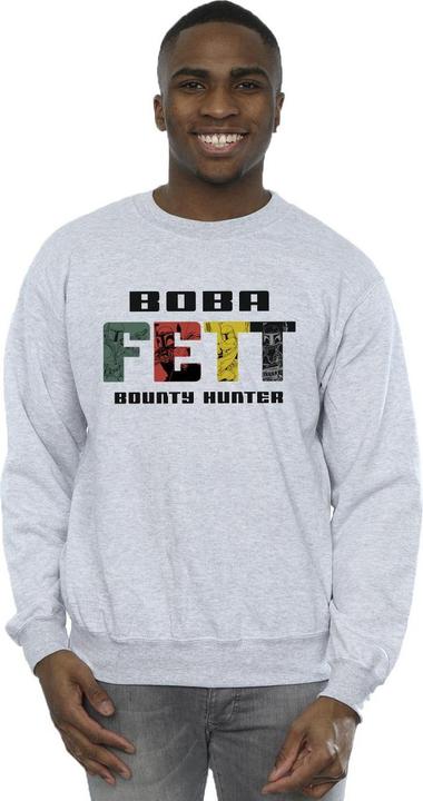 Produktbild Star Wars Boba Fett Character Logo Sweatshirt (M)