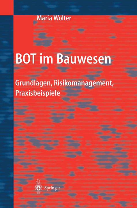 Produktbild BOT im Bauwesen (Deutsch, Maria Wolter, 2012)
