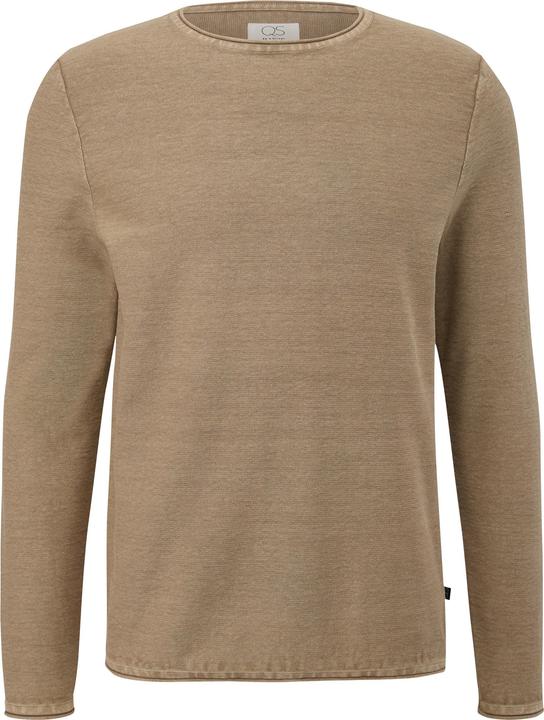 Produktbild s.Oliver Strickpullover Pullover mit Garment Dye (S)