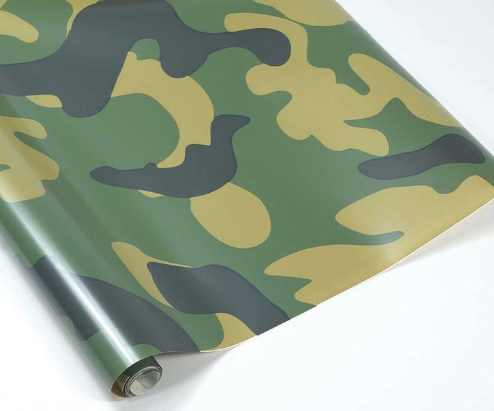 Immagine prodotto Planet-Hobby Pellicola adesiva mimetica verde 2 metri