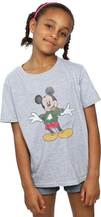 Produktbild Disney Mickey Mouse Christmas Jumper TShirt Mädchen (140, 146)