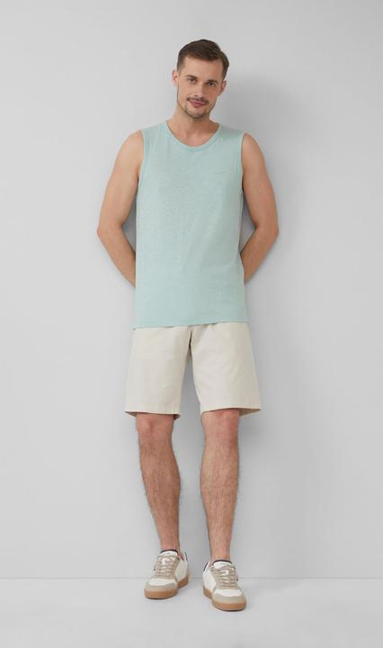 Image du produit S.Oliver T-Shirt Baumwoll-Tanktop mit Flammgarnstruktur (XXL)