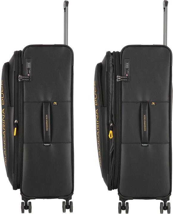 Produktbild Mandarina Duck Eco Coated 4 Rollen Trolley L 78 cm mit Dehnfalte (103.50 l)