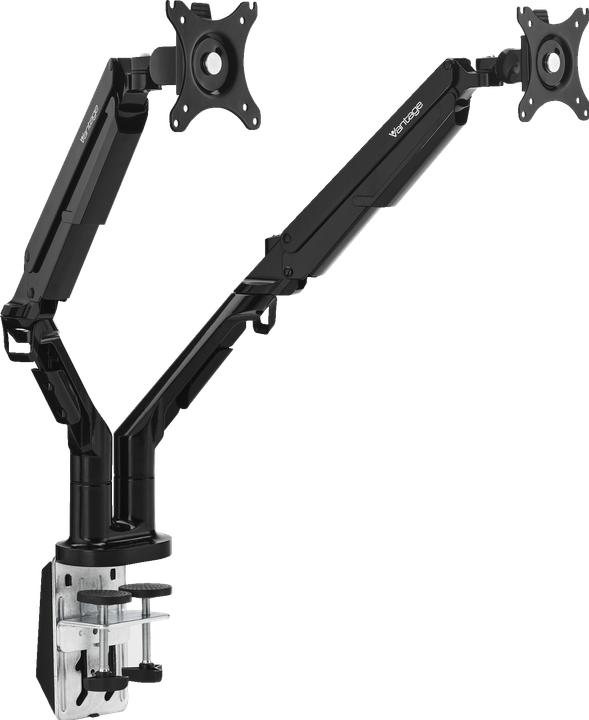 Image du produit Vantage Bras pour écran Premium duo 75x100 2x 9kg 36" noir (Tables, 32", 9 kg)