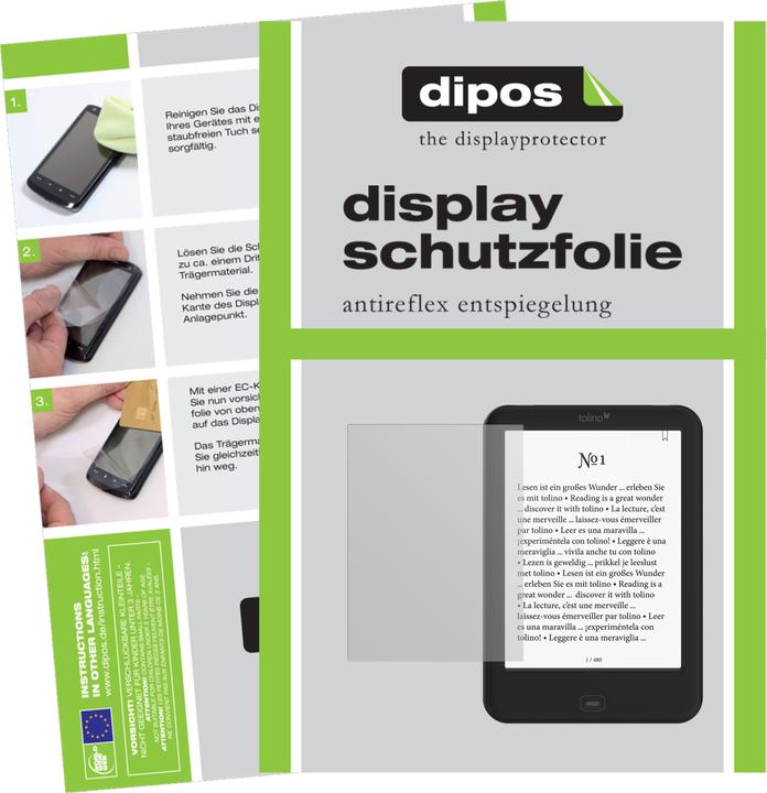 Actual product image Dipos Screen Protector Anti-Glare (2 Piece, shine 2 HD)