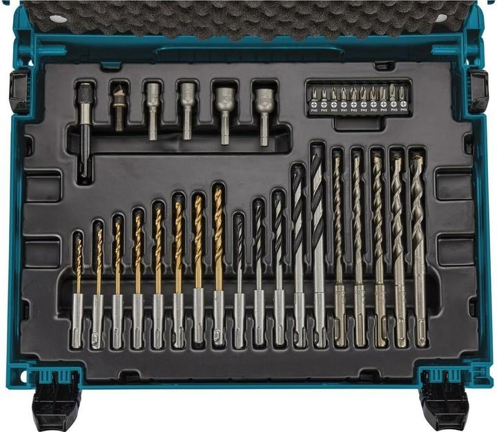 Actual product image Makita B-69478 (Cross Phillips PH, Cross Pozidriv PZ, Screw slot, Hexagonal, Hexagon socket TX)
