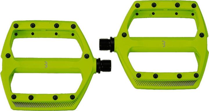 Produktbild BBB Flat Pedal CoolRide neon-gelb