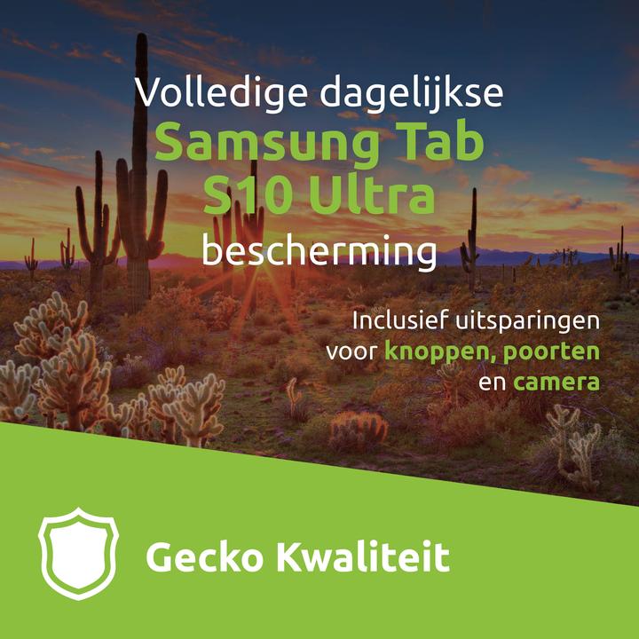Produktbild Gecko Covers Book-Cover EasyClick Cactus Black (Galaxy Tab S10+)
