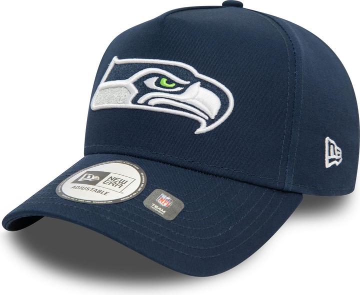 Actual product image New Era E-Frame Trucker Cap - NFL Seattle Seahawks Navy
