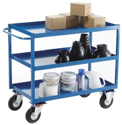 Produktbild RS PRO Werkstattwagen 860x570x265mm 350kg (3x)