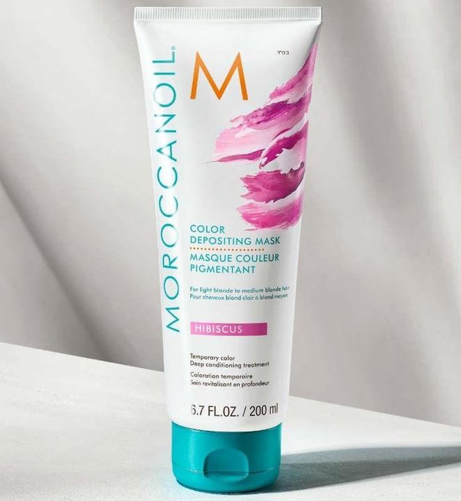 Image du produit Moroccanoil Masque déposant de la couleur Hibiscus (200 ml)