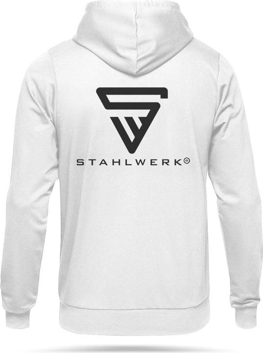 Produktbild Stahlwerk Hoodie Kapuzenpulli Kapuzenpullover Weiss Grösse XXL (XXL)