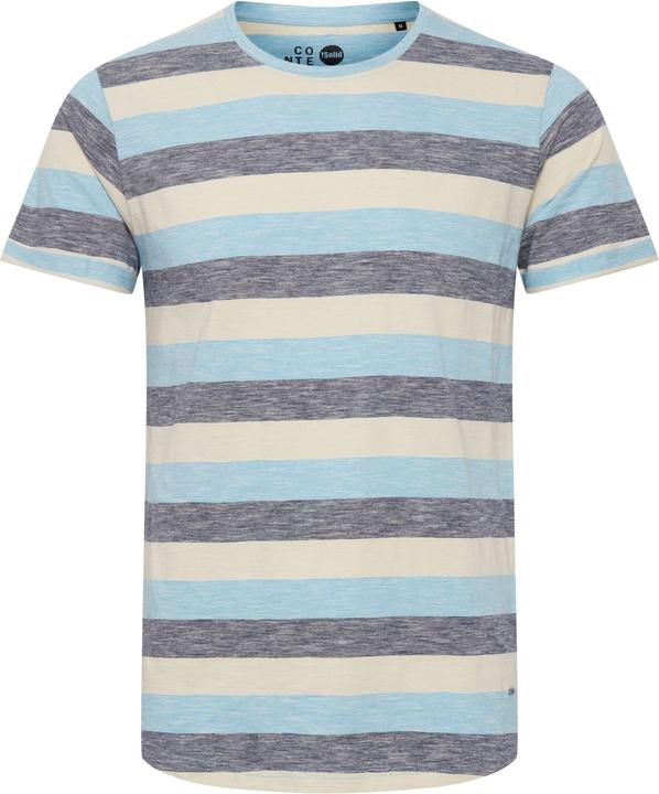 Immagine prodotto Solid Thicco Maglietta A Maniche Corte T-Shirt Con Stampa Da Uomo Con Girocollo In Cotone 100% (L)