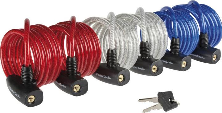 Image du produit Master Lock Câble antivol spirale (180 cm)