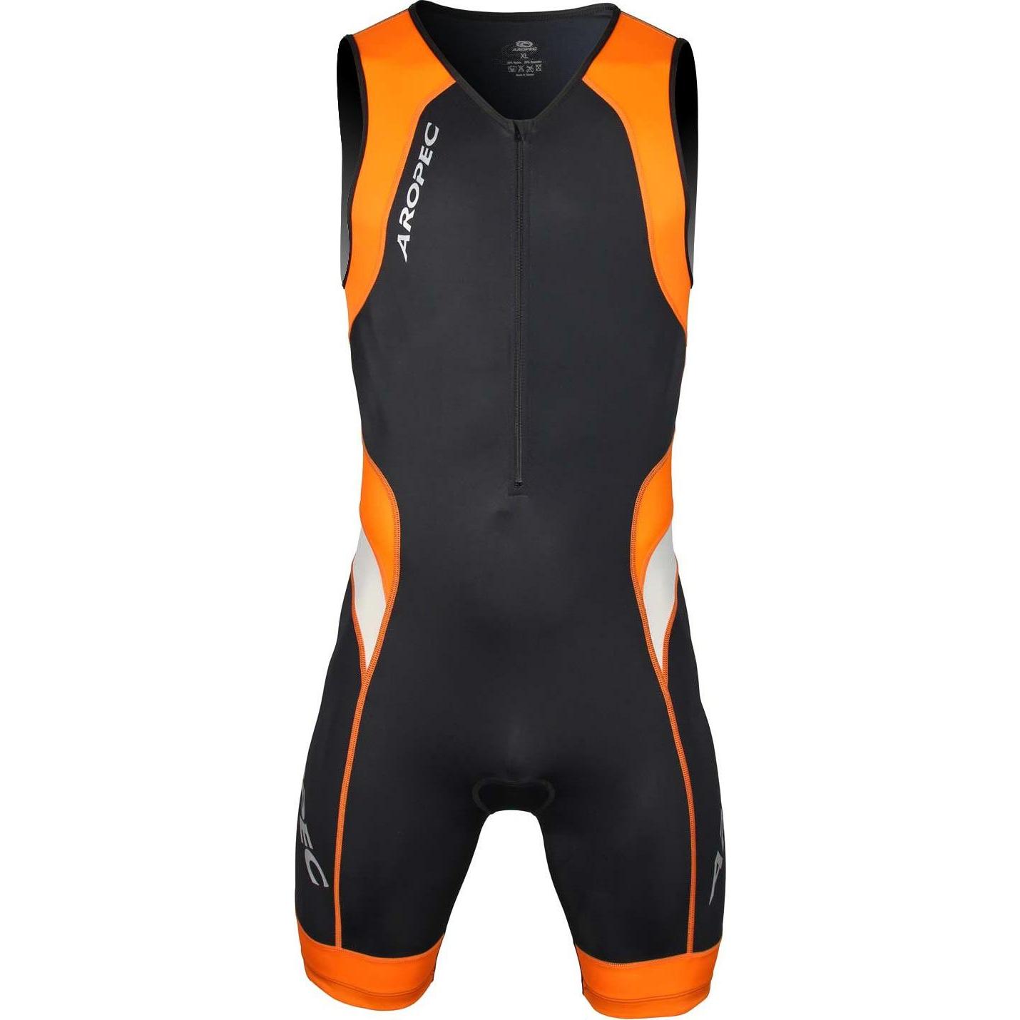 Aropec, Herren, Velotrikot, Lion TriSuit AP-106M (XL), Orange, XL