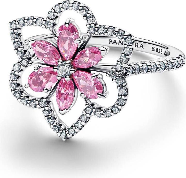 Produktbild Pandora Doppelte Blume Cocktailring (54)