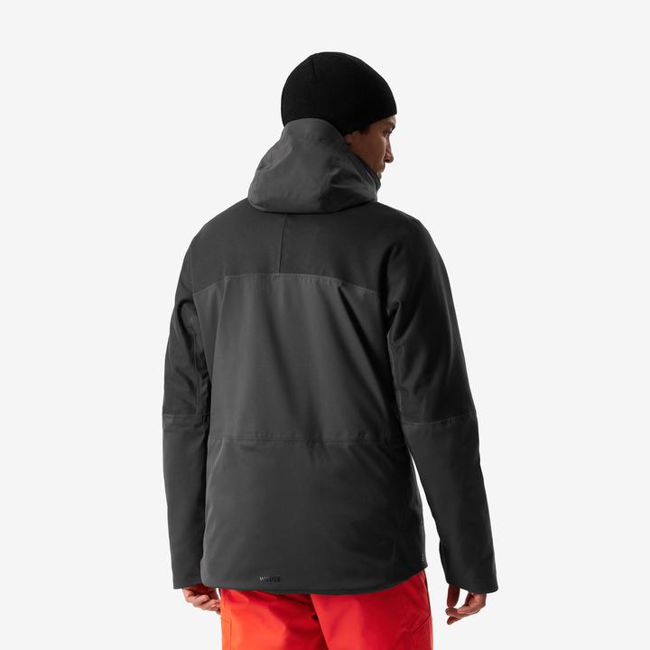 Produktbild Wedze Skijacke Herren wasserdicht und strapazierfähig - 500 Sport schwarz (L)