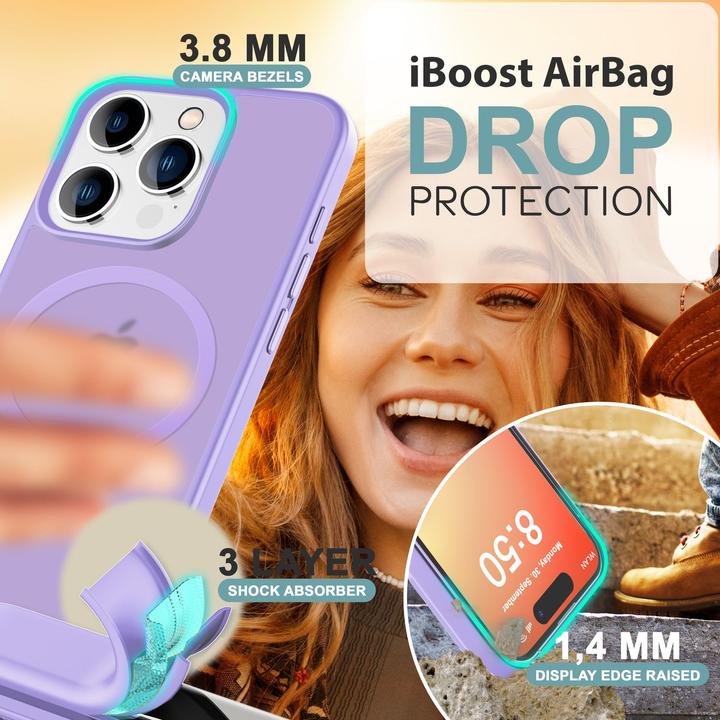 Produktbild Nalia Matte Hybrid Hülle mit MagSafe Funktion (Apple iPhone 16 Pro Max)