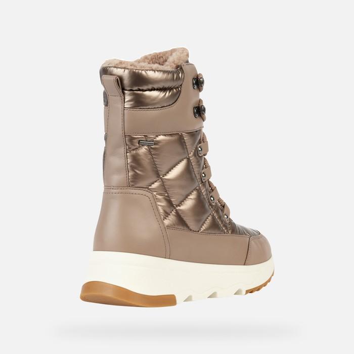 Actual product image Geox Falena Flat Waterproof Ankle Boots (42)