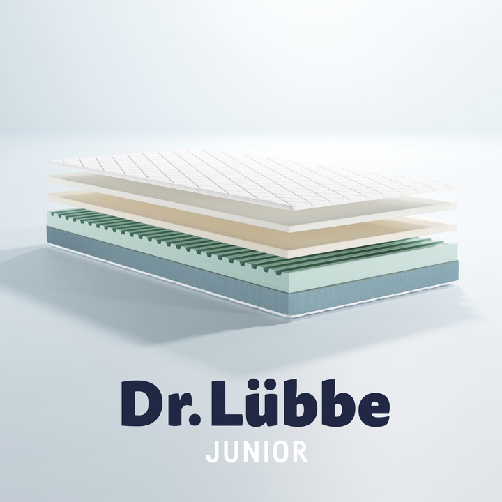 Produktbild Julius Zöllner Jugendmatratze, Dr. Lübbe Junior (90 x 190 x 14 cm)
