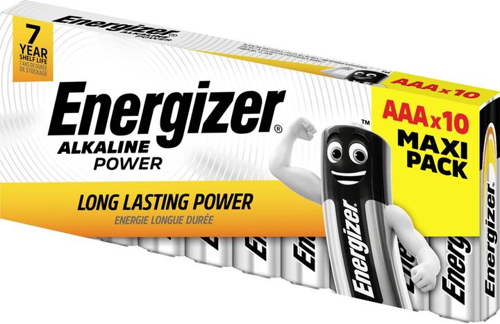 Produktbild Energizer Alkaline Power (10 Stk., AAA, 1200 mAh)