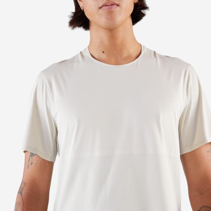 Actual product image Kiprun Laufshirt kurzarm Herren Langstrecke - Run 900 Ultra beige (XXL)