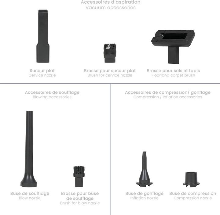 Actual product image Livoo Multifunction hand hoover