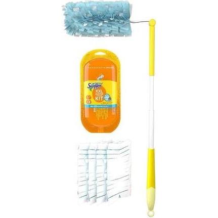 Mga Duster Swiffer Starter Kitxx+2Pc Ricarica, Utensili Pulizia, Giallo