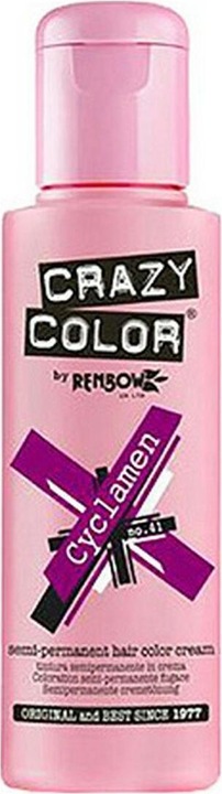 Actual product image Crazy Color Crazy Colour Coral Red Hair Dye 100ml (41)